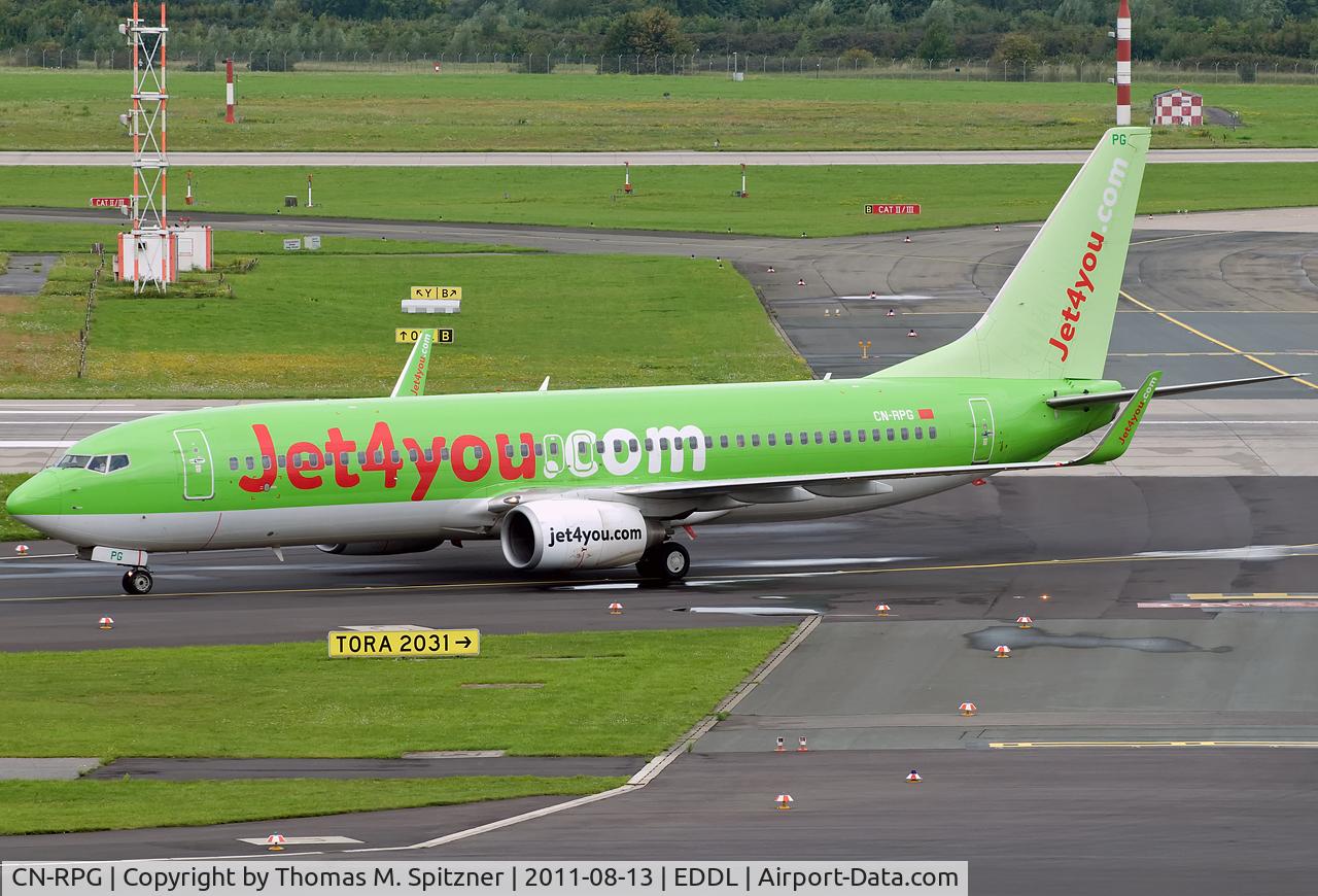 CN-RPG, 2007 Boeing 737-8K5 C/N 34692, Jet4You CN-RPG