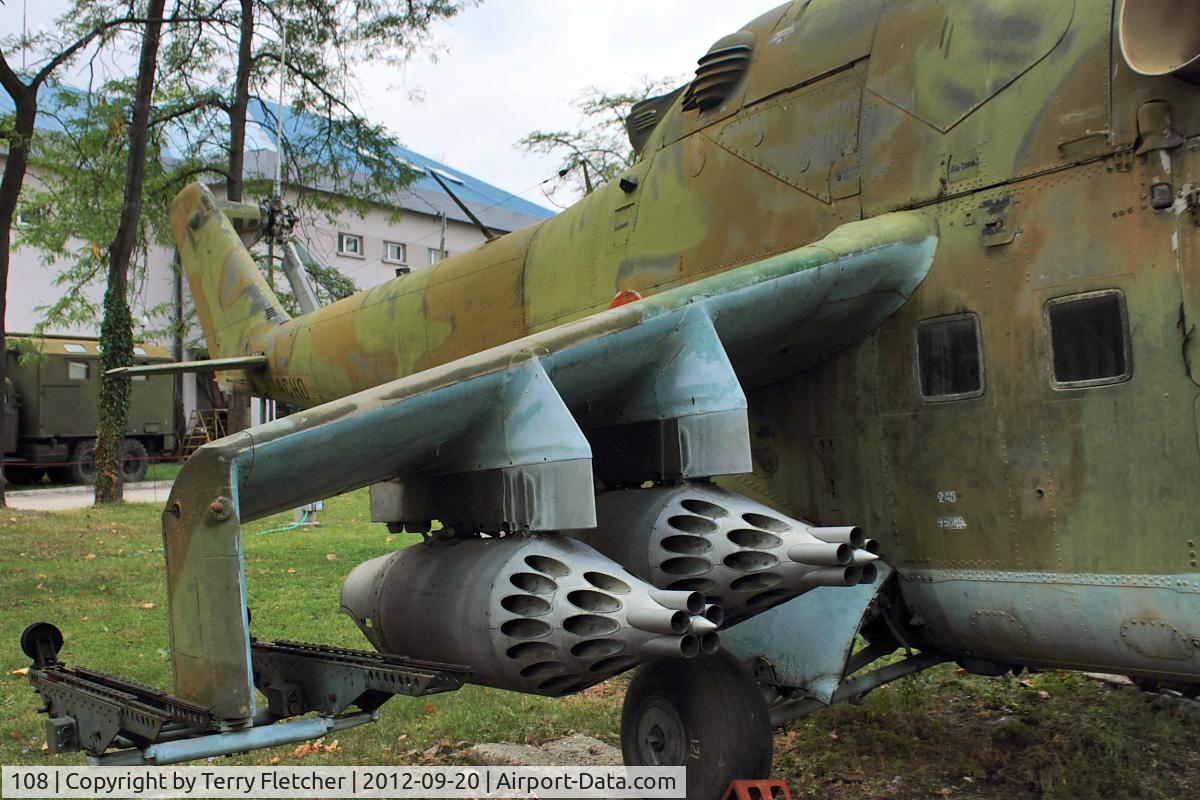 108, Mil Mi-24D Hind D C/N U5089, Exhibited at Military Museum in Sofia