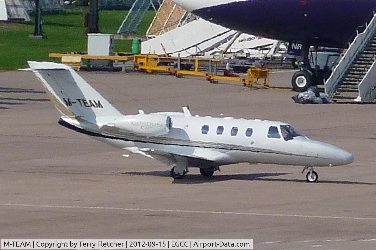 M-TEAM, 2006 Cessna 525 CitationJet CJ1+ C/N 525-0609, Cessna 525, c/n: 525-0609 at Manchester Uk