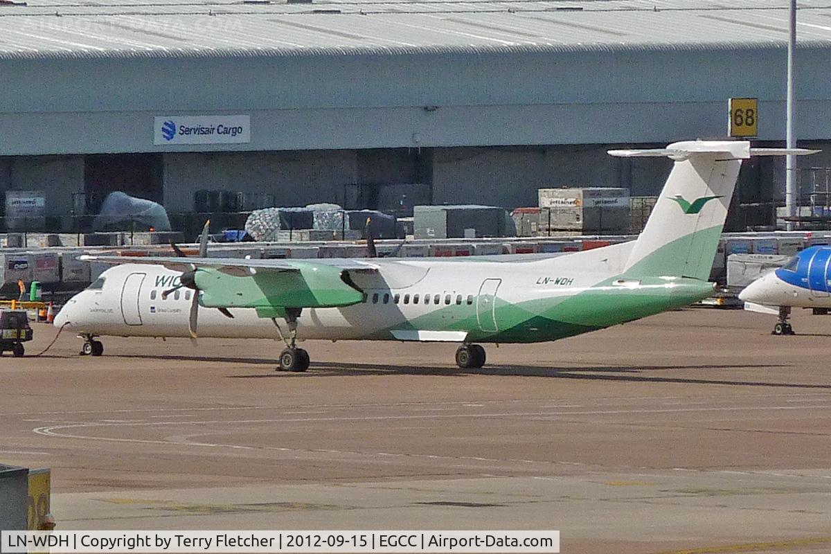 LN-WDH, 2009 De Havilland Canada DHC-8-402Q Dash 8 C/N 4273, 2009 De Havilland Canada DHC-8-402Q, c/n: 4273 at Manchester