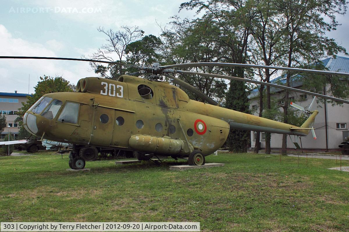 303, Mil Mi-8T Hip C/N 10303, At Military Museum in Sofia