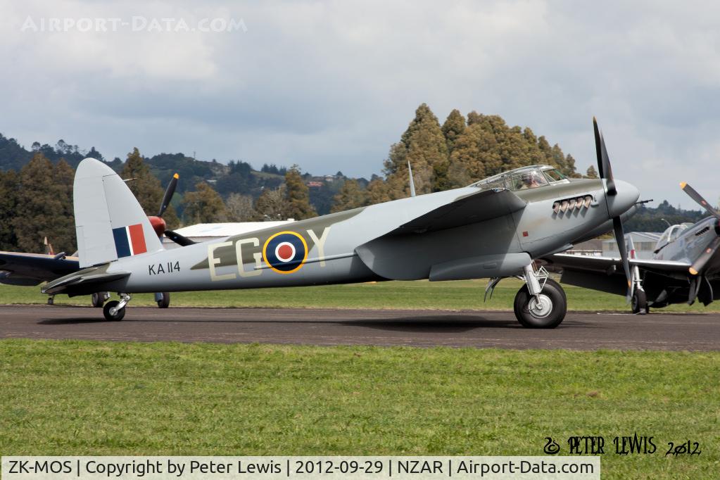 ZK-MOS, 1945 De Havilland Canada DH.98 Mosquito C/N KA114, Avspecs Ltd.