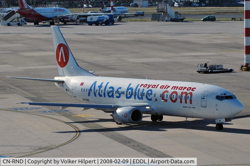 CN-RND, 1994 Boeing 737-4B6 C/N 26530/2588, at DUS