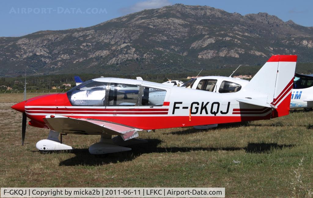 F-GKQJ, Robin DR-400-180 Regent C/N 2046, Parked. Crashed in July 2013
