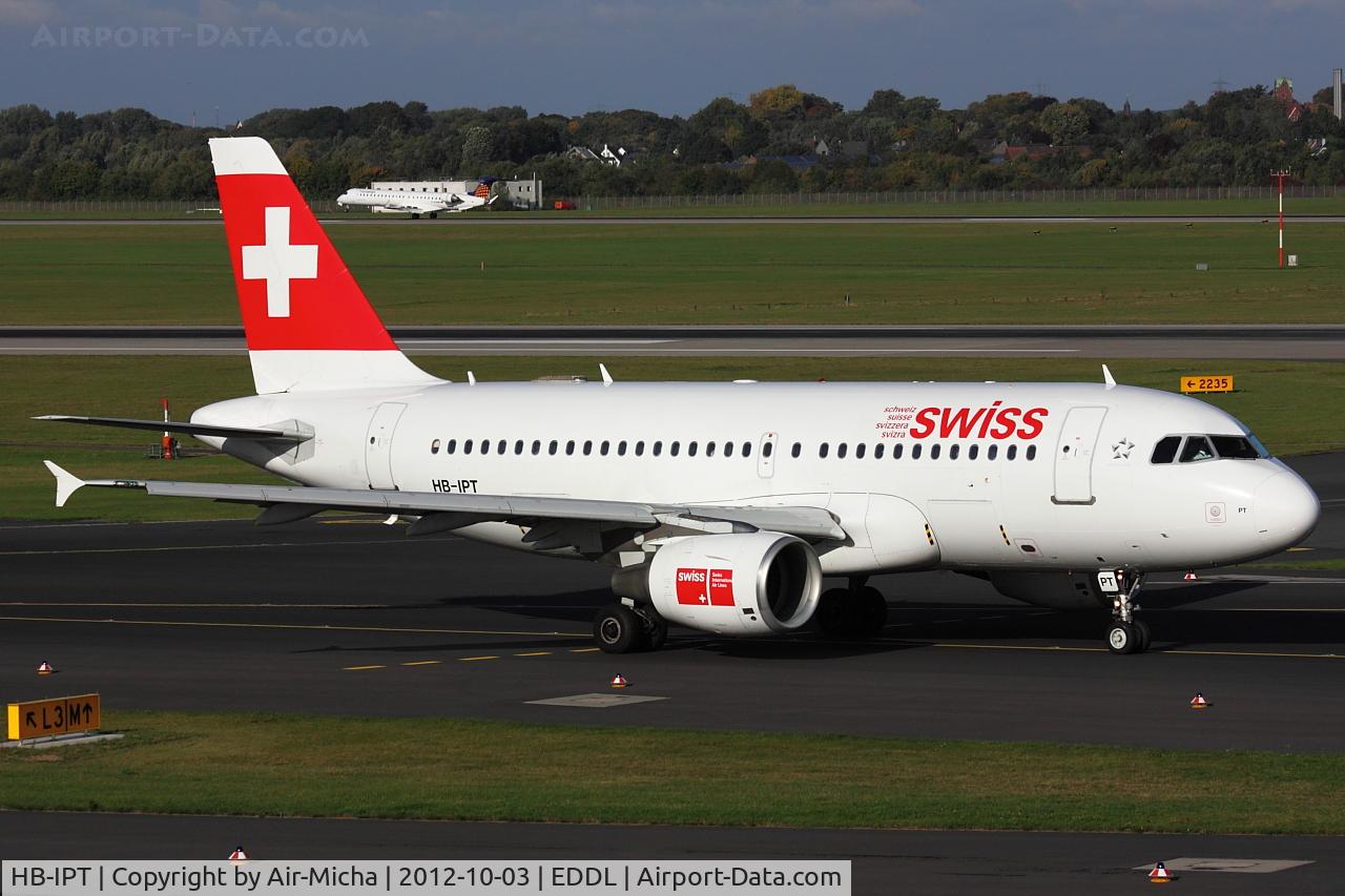 HB-IPT, 1997 Airbus A319-112 C/N 727, Swissair, Airbus A319-112, CN: 0727, Name: Grand Saconnex
