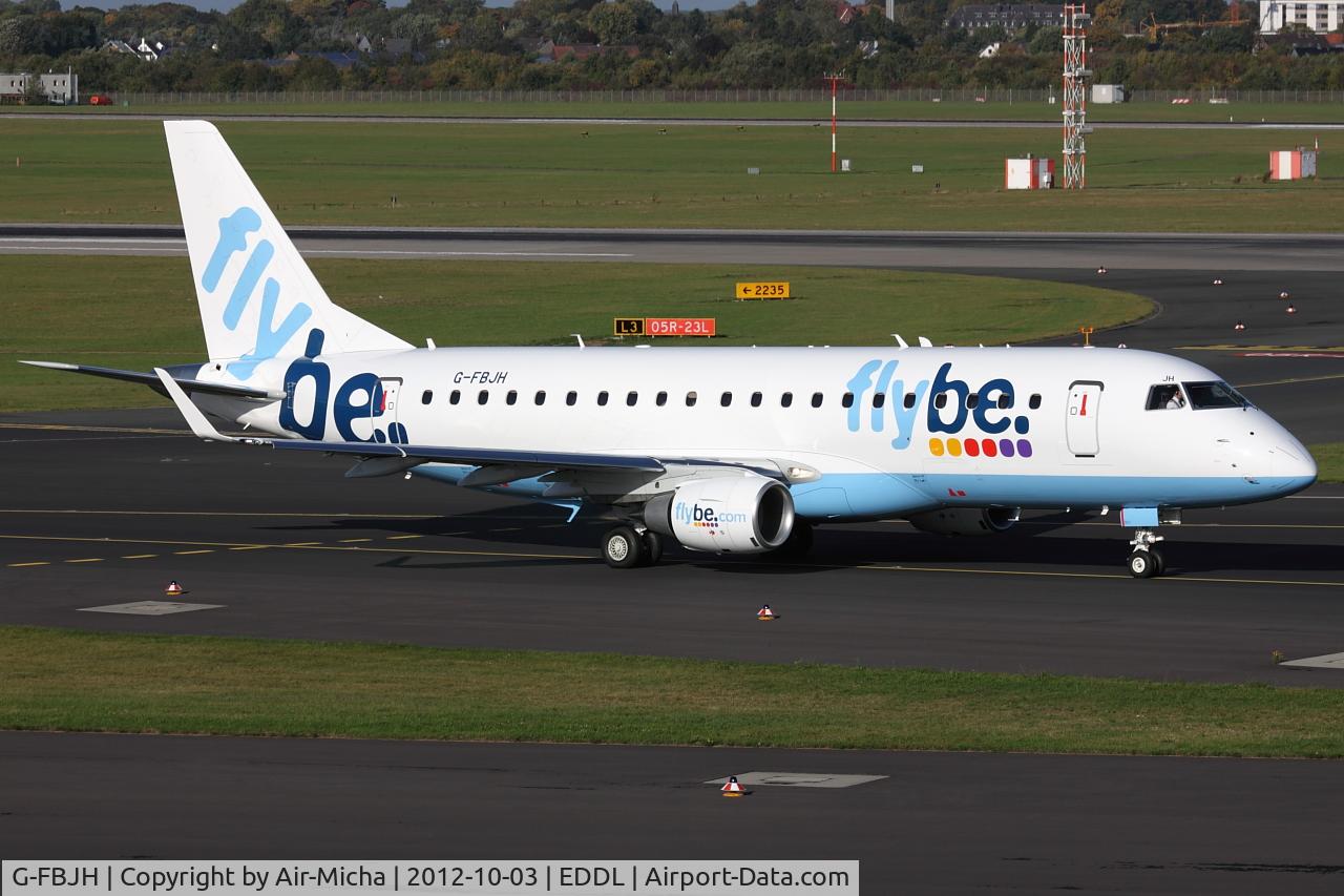 G-FBJH, 2012 Embraer 175STD (ERJ-170-200) C/N 17000351, Flybe, Embraer ERJ-175STD, CN: 17000351
