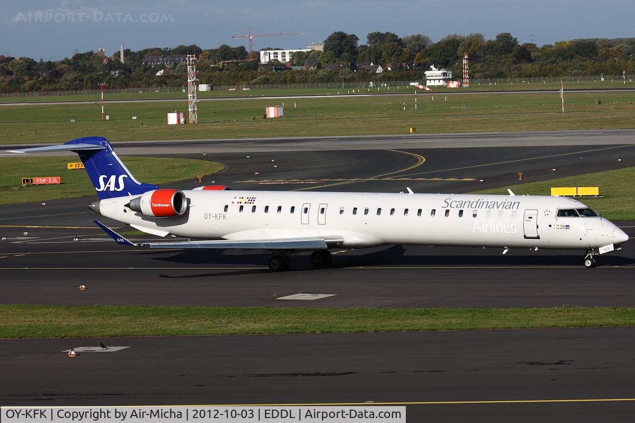 OY-KFK, 2009 Bombardier CRJ-900 (CL-600-2D24) C/N 15244, SAS, Canadair CL-600-2D24 Regional Jet CRJ-900, CN: 15244, Name: Hardeknud Viking