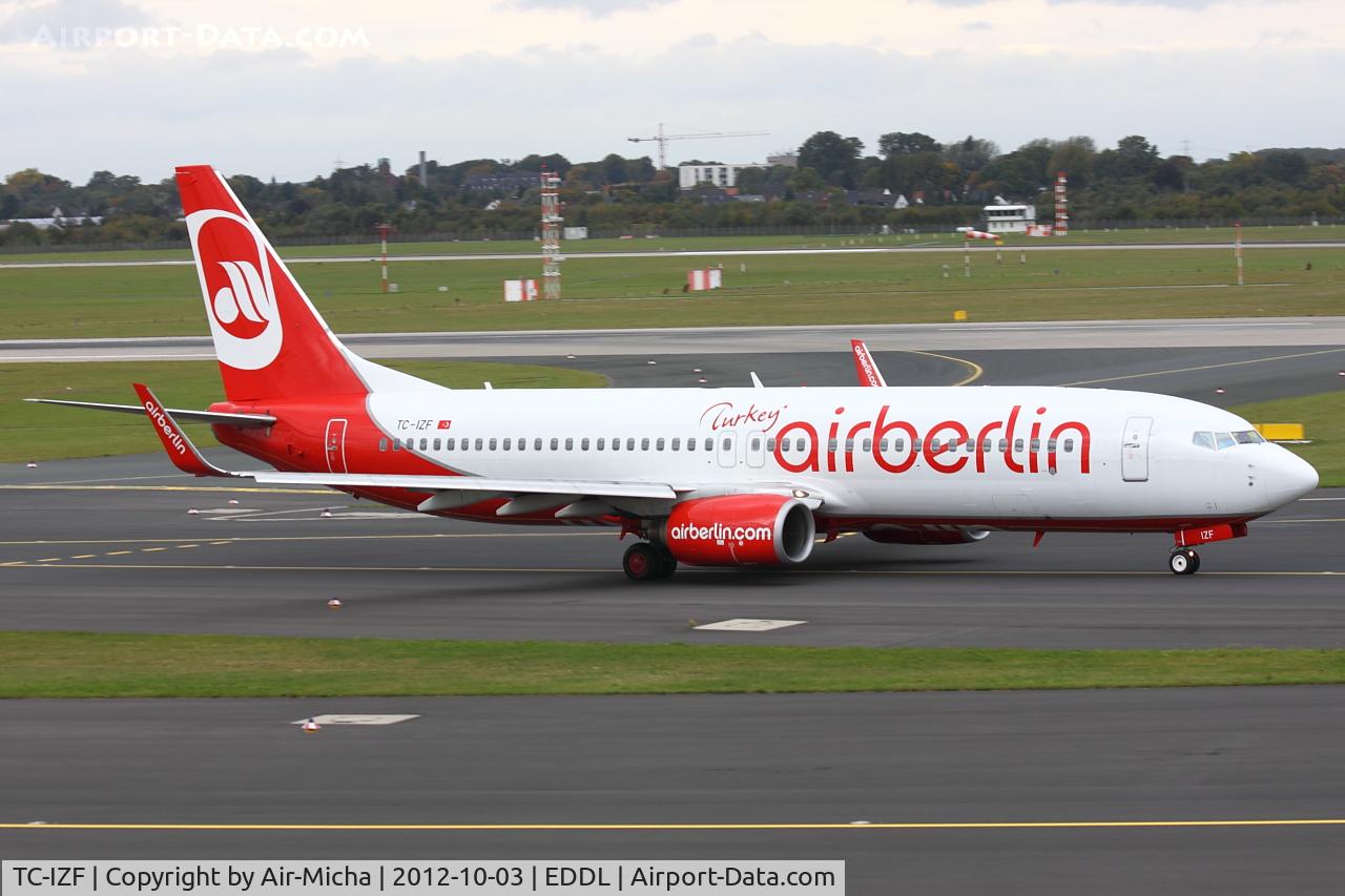 TC-IZF, 2001 Boeing 737-86J C/N 30880, Air Berlin Turkey, Boeing 737-86J (WL), CN: 30880/1043