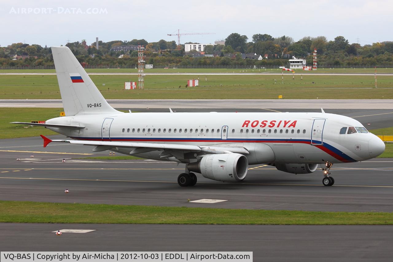 VQ-BAS, 2002 Airbus A319-111 C/N 1863, Rossiya, Airbus A319-111, CN: 1863