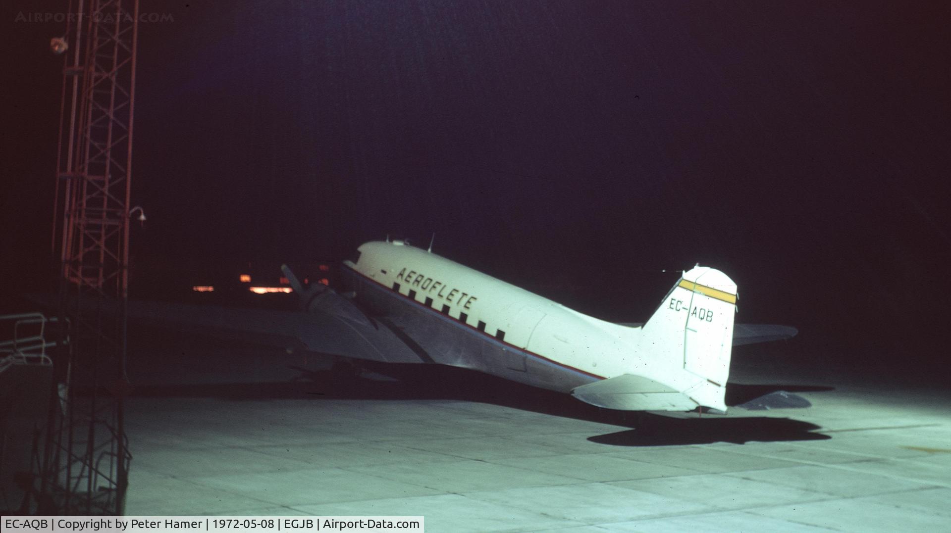 EC-AQB, 1942 Douglas C-47A Skytrain C/N 12844, Guernsey