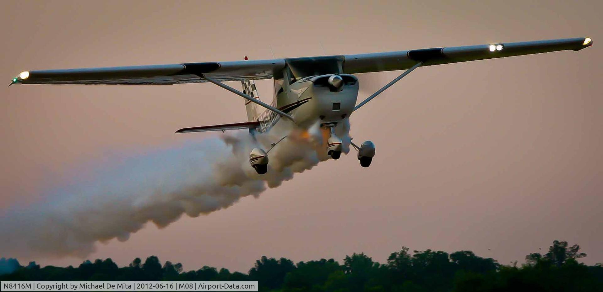 N8416M, 1969 Cessna A150K Aerobat C/N A15000116, Smokin Aerobat N8416M