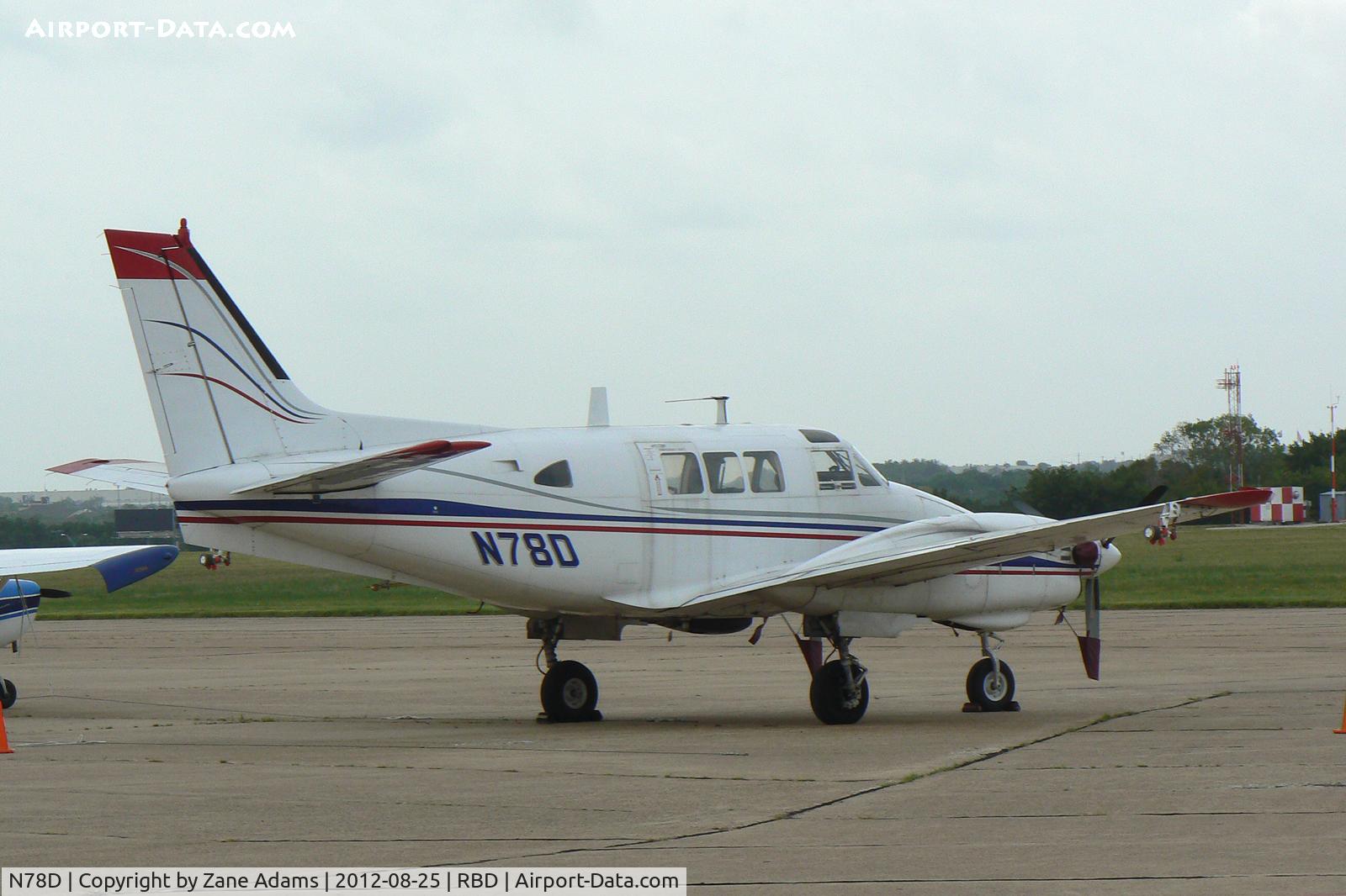 N78D, 1967 Beech 65-A90-1 C/N LM-78, Mosquito spraying aircraft in Dallas.