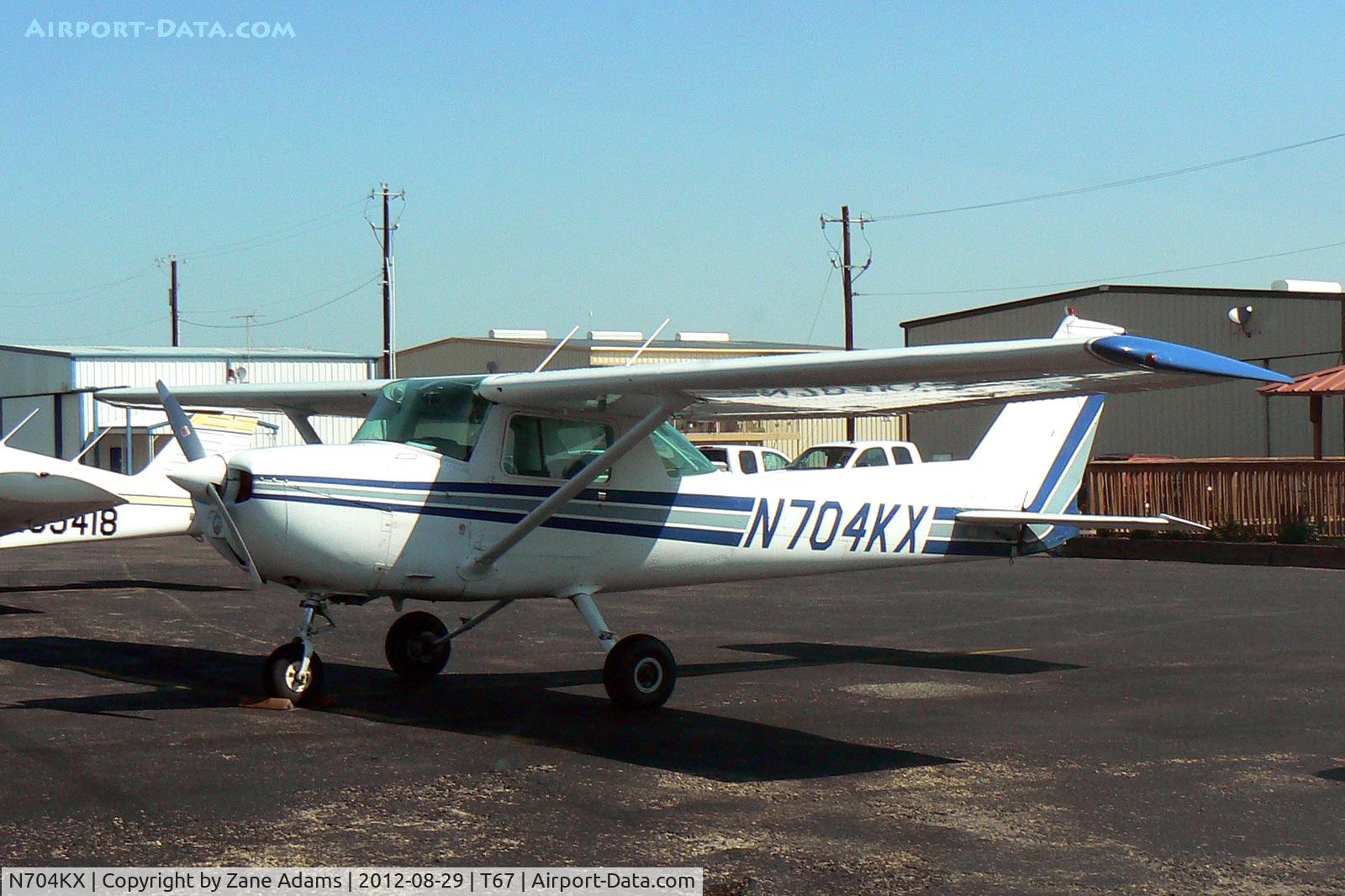 N704KX, 1976 Cessna 150M C/N 15078682, At Hicks Field - Fort Worth, TX