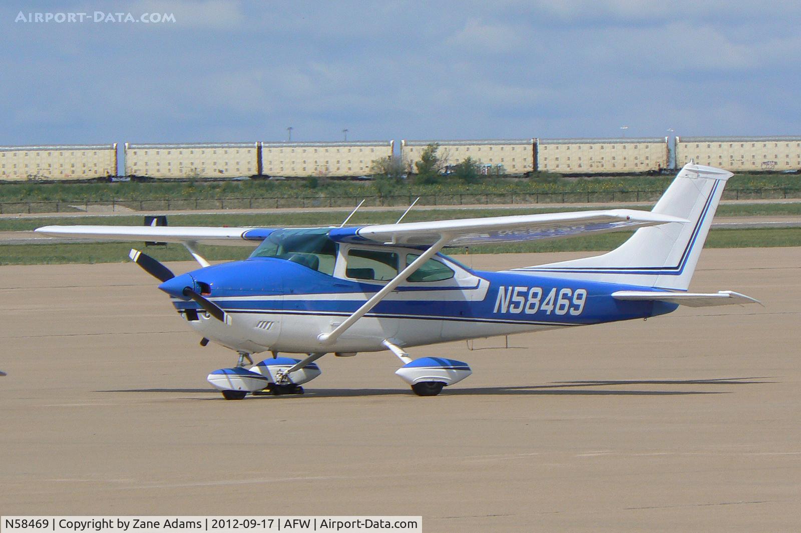 N58469, 1973 Cessna 182P Skylane C/N 18262083, At Alliance Airport - Fort Worth, TX