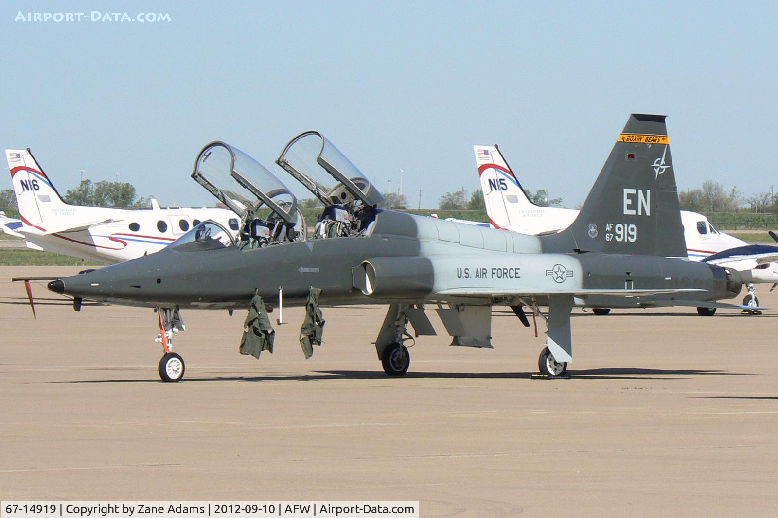 67-14919, 1967 Northrop T-38C Talon C/N T.6060, At Alliance Airport - Fort Worth, TX