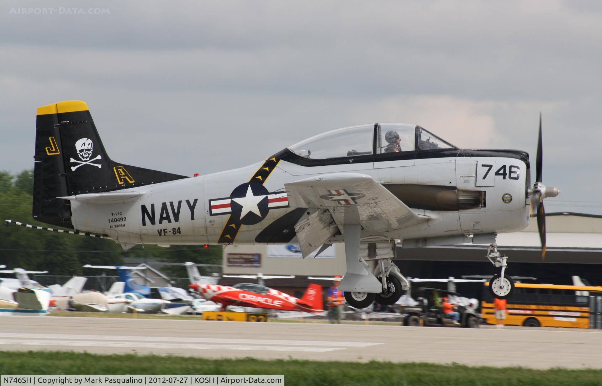 N746SH, North American T-28C Trojan C/N 226-69, North American T-28C