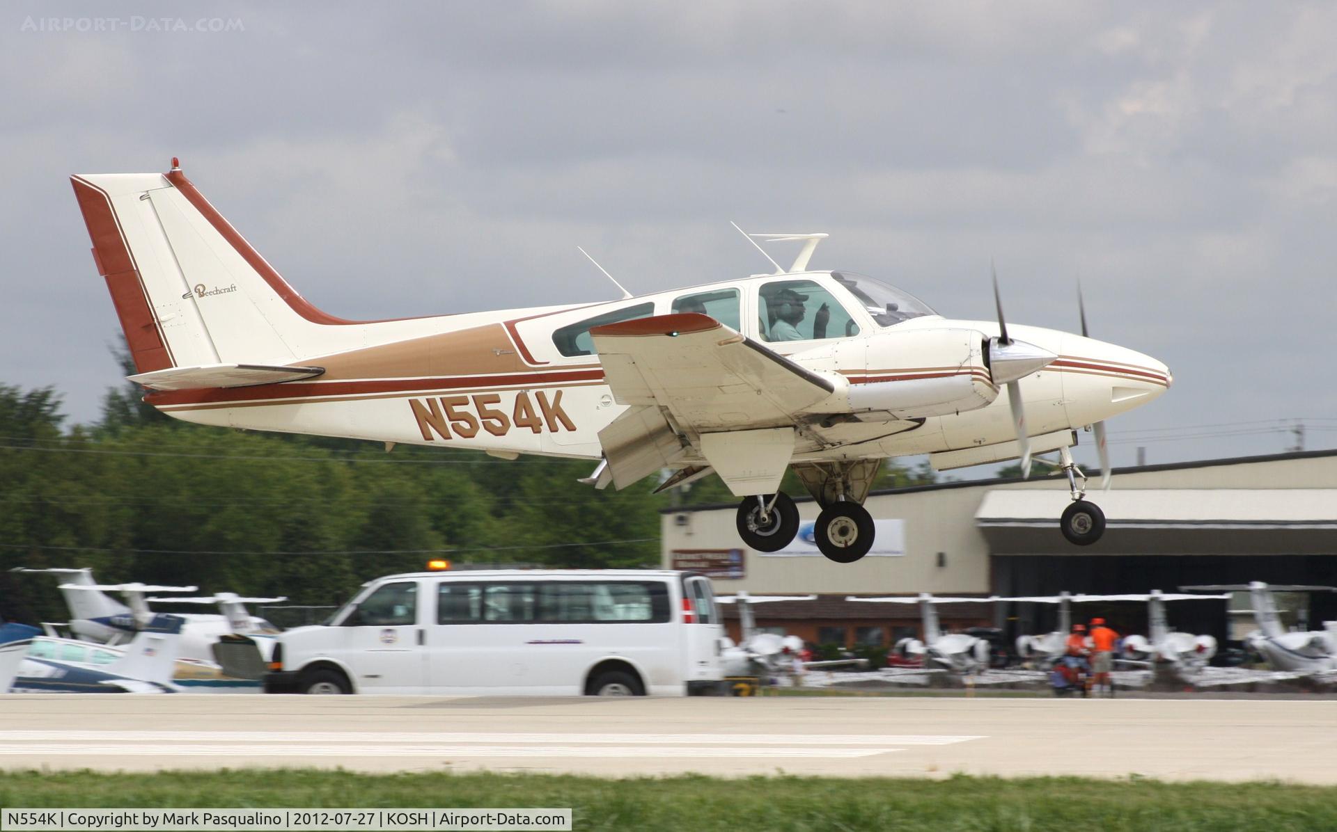N554K, 1968 Beech 95-B55 (T42A) Baron C/N TC-1179, Beech B55