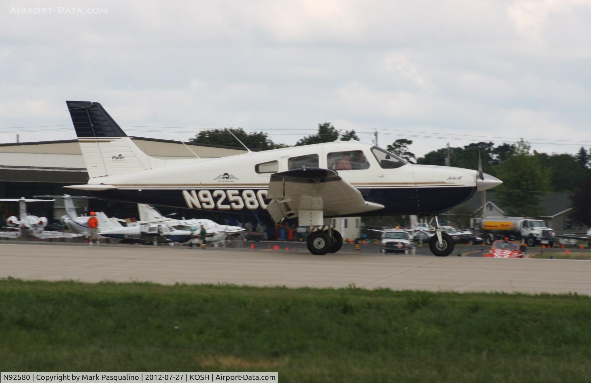 N92580, Piper PA-28-181 C/N 2843013, Piper PA-28-181