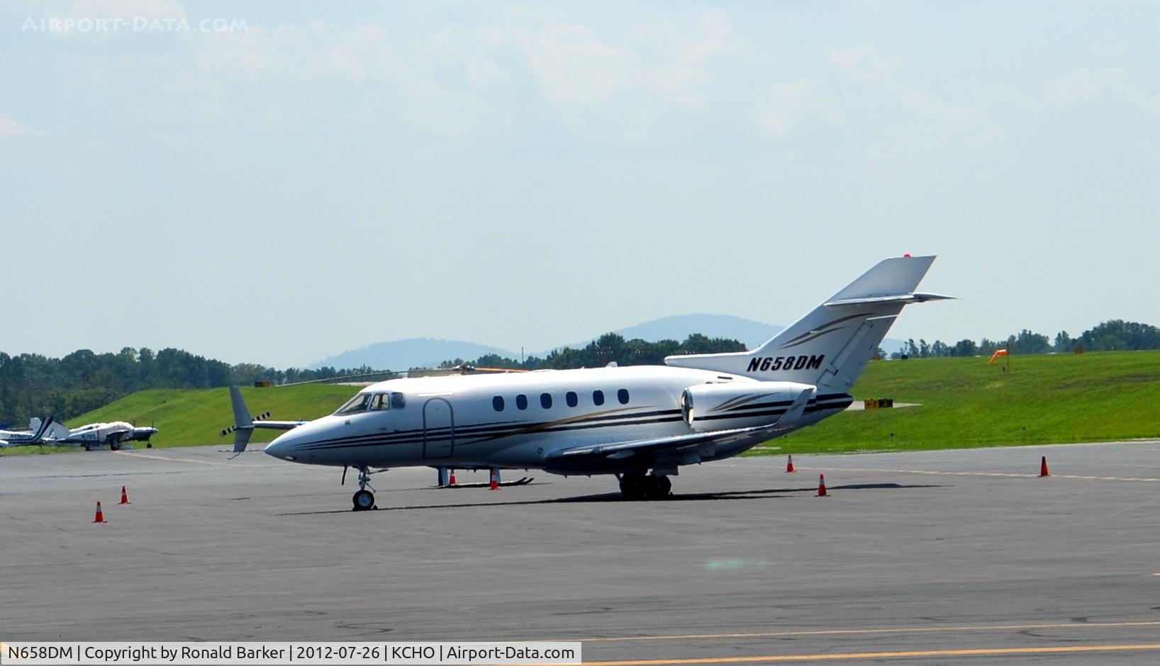 N658DM, 2008 Hawker Beechcraft Hawker 850XP C/N 258901, CHO, VA
