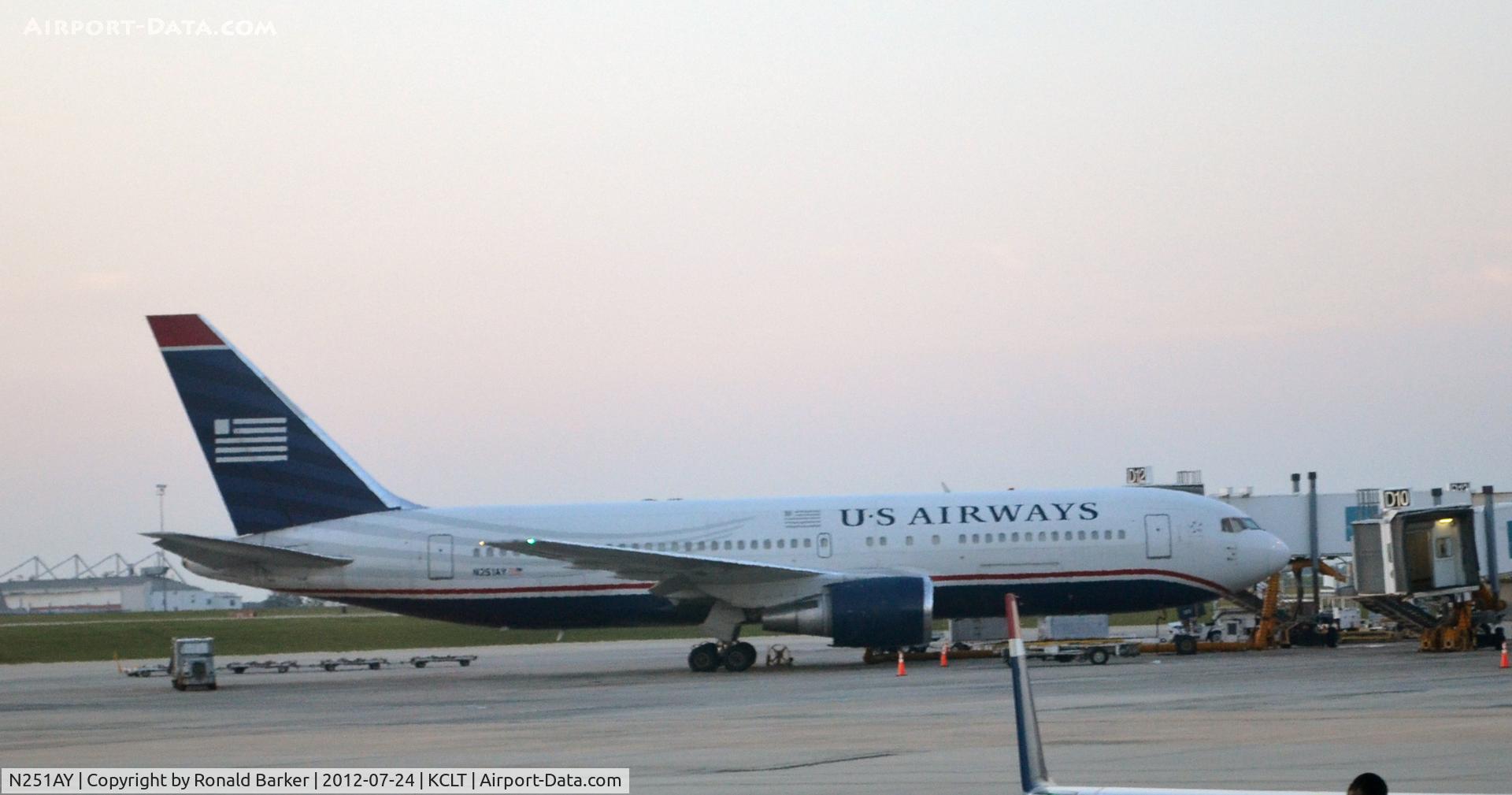 N251AY, 1990 Boeing 767-2B7 C/N 24764, CLT, NC