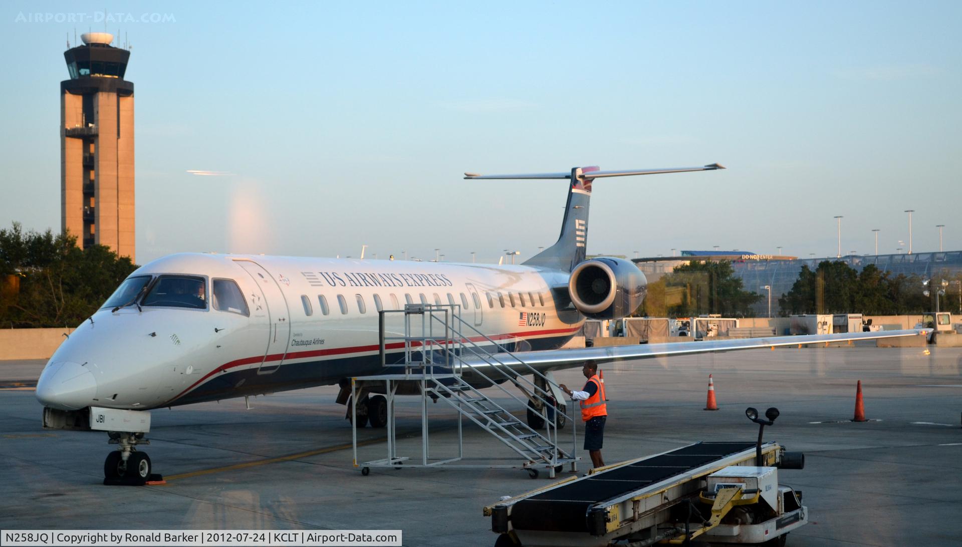 N258JQ, 2003 Embraer ERJ-145LR (EMB-145LR) C/N 145768, CLT, NC