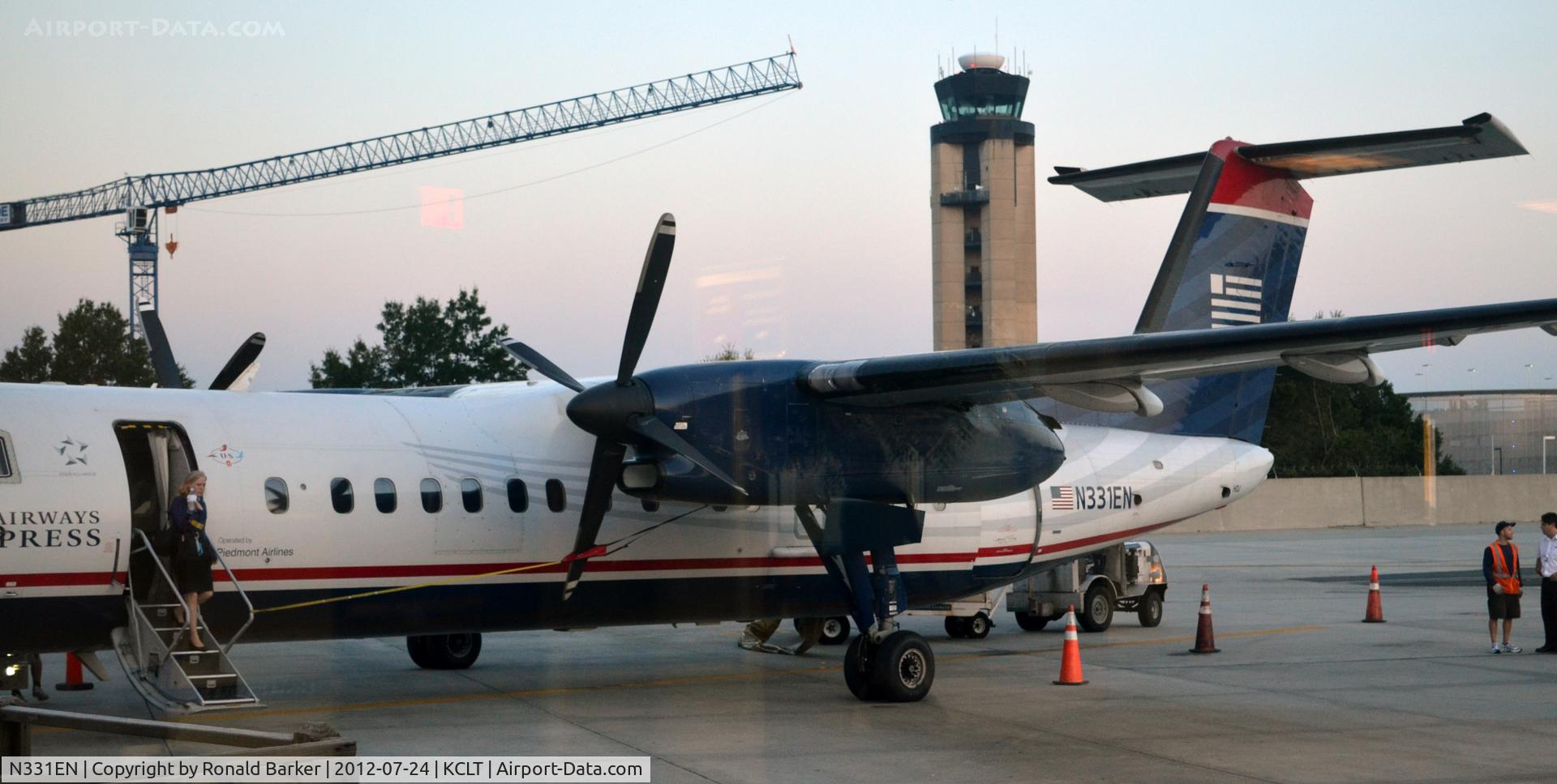 N331EN, 1991 De Havilland Canada DHC-8-311 Dash 8 C/N 279, CLT, NC