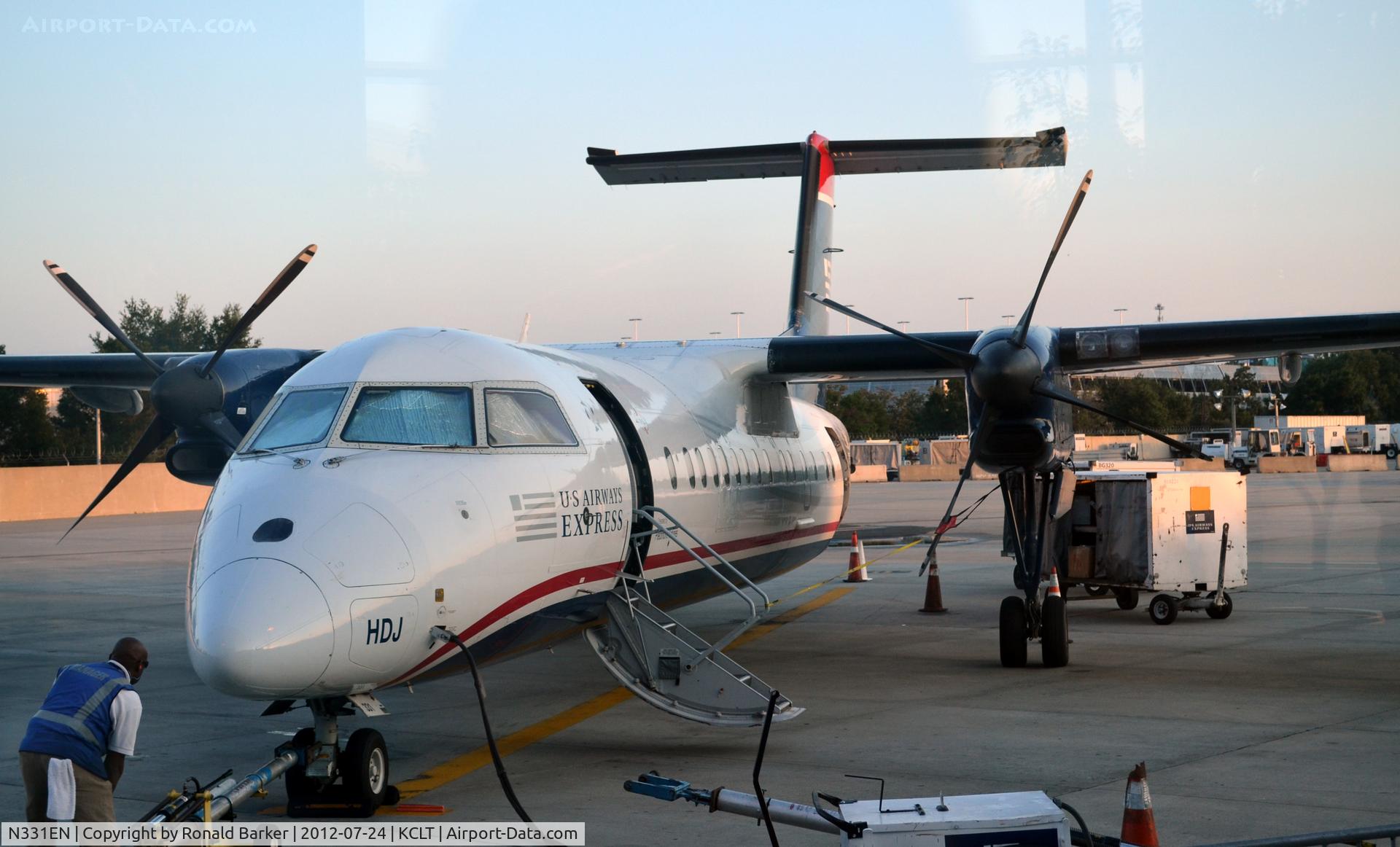 N331EN, 1991 De Havilland Canada DHC-8-311 Dash 8 C/N 279, CLT, NC
