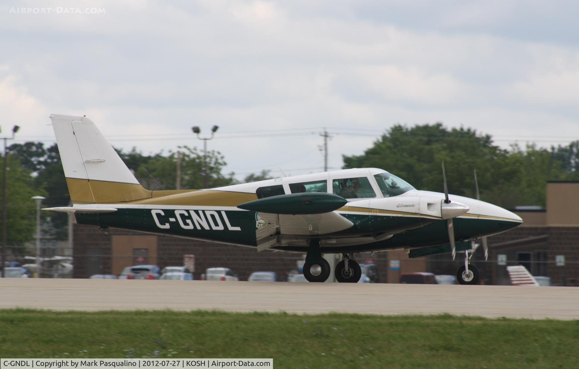 C-GNDL, 1968 Piper PA-30 Twin Comanche Twin Comanche C/N 30-1704, Piper PA-30