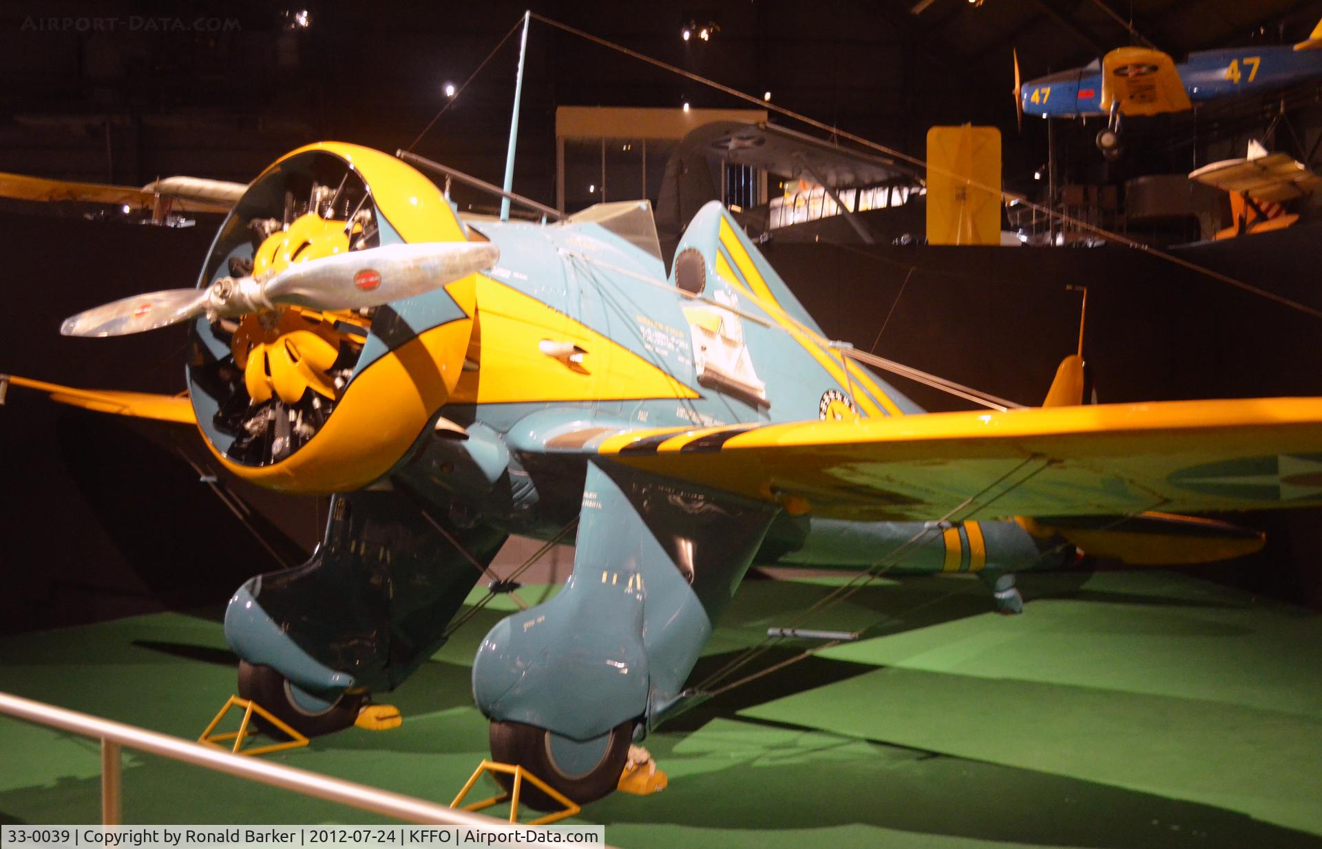 33-0039, 1933 Boeing P-26A Replica C/N 1815, AF Museum