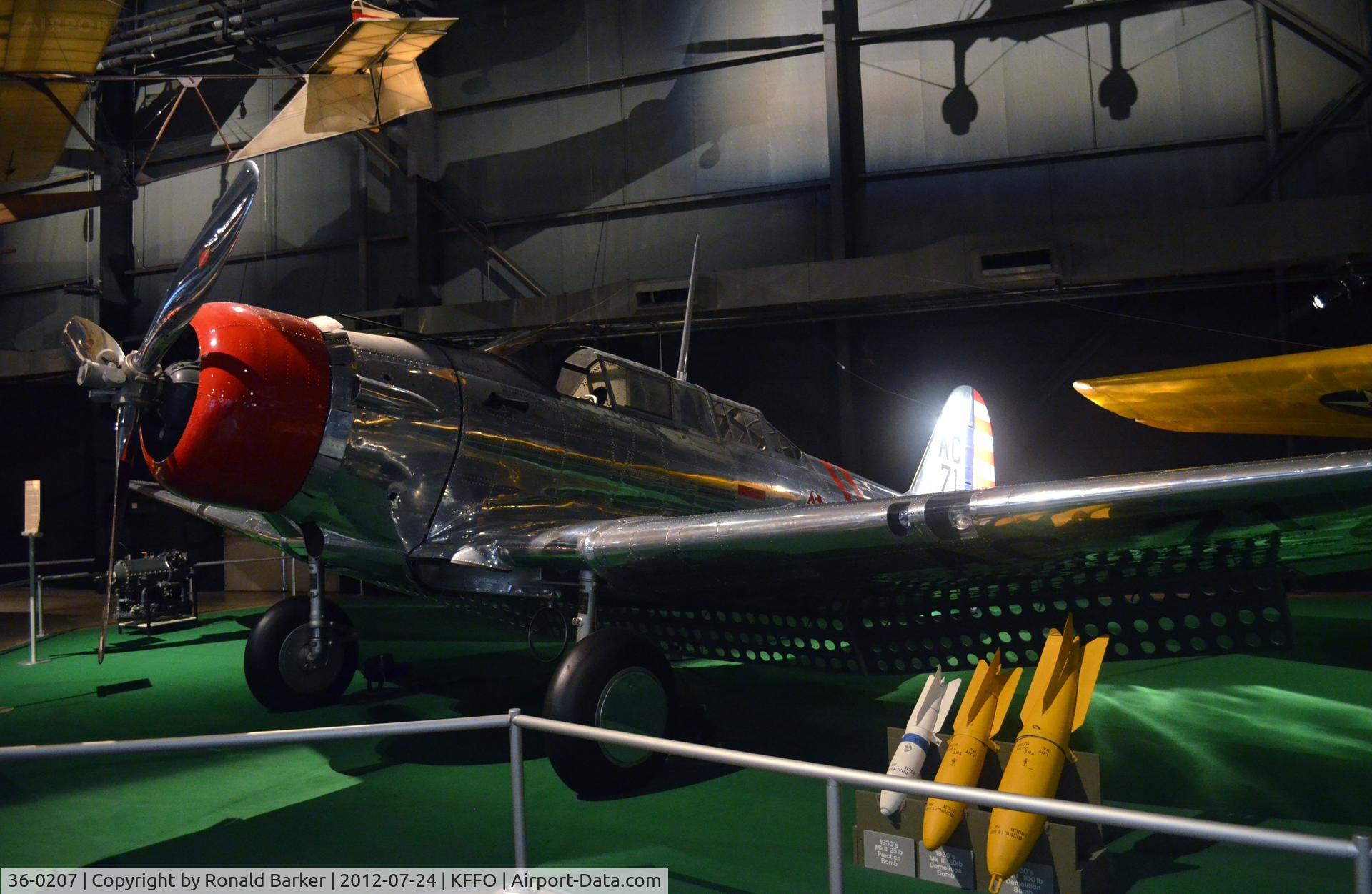 36-0207, 1936 Northrop A-17A C/N 234, AF Museum