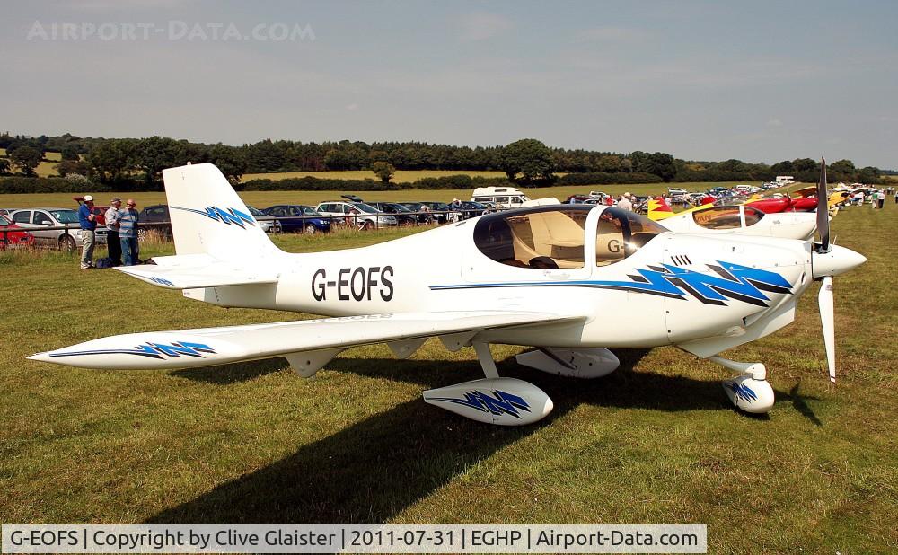 G-EOFS, 1999 Europa Tri Gear C/N PFA 247-13033, Originally and currently in private hands.