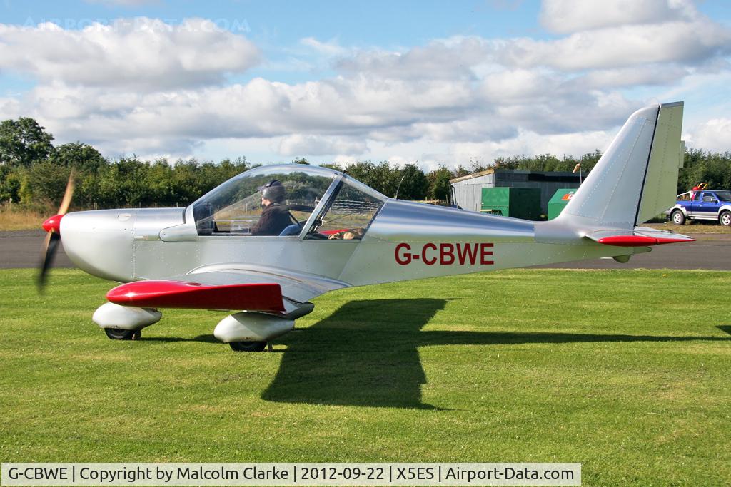 G-CBWE, 2002 Aerotechnik EV-97 Eurostar C/N PFA 315-13958, Aerotechnik EV-97 Eurostar, Great North Fly-In, Eshott Airfield UK, September 2012.