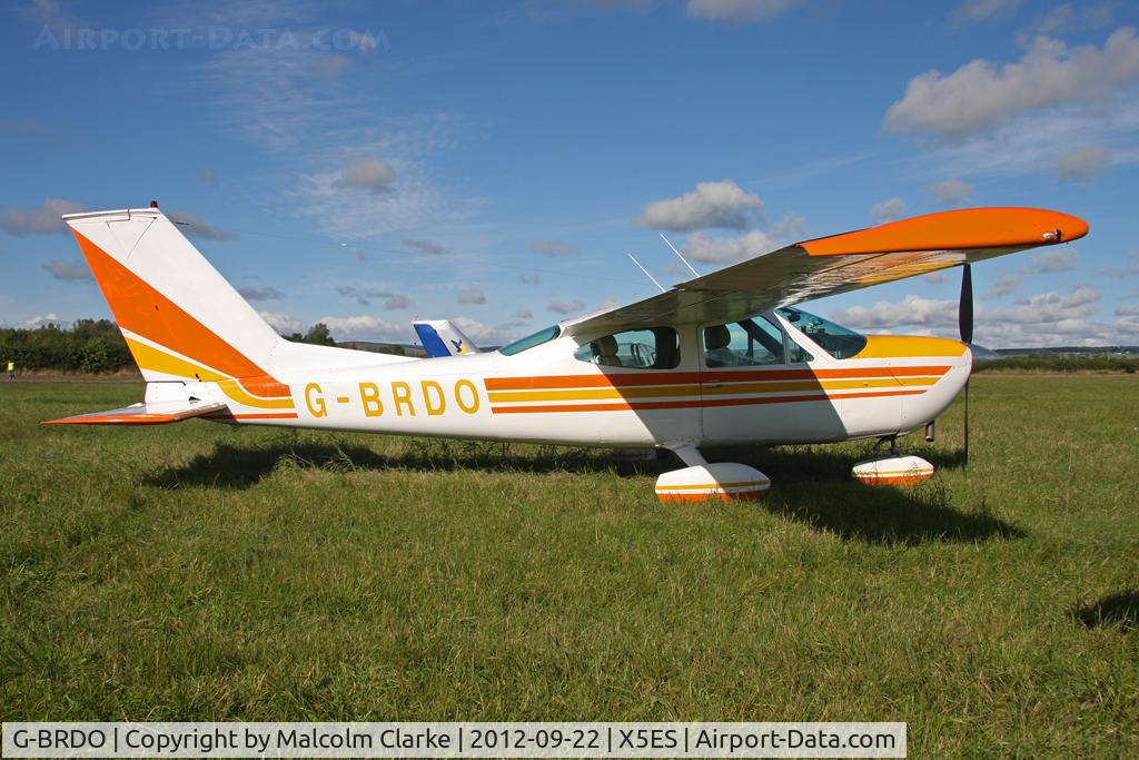 G-BRDO, 1975 Cessna 177B Cardinal C/N 17702166, Cessna 177B Cardinal, Great North Fly-In, Eshott Airfield UK, September 2012.