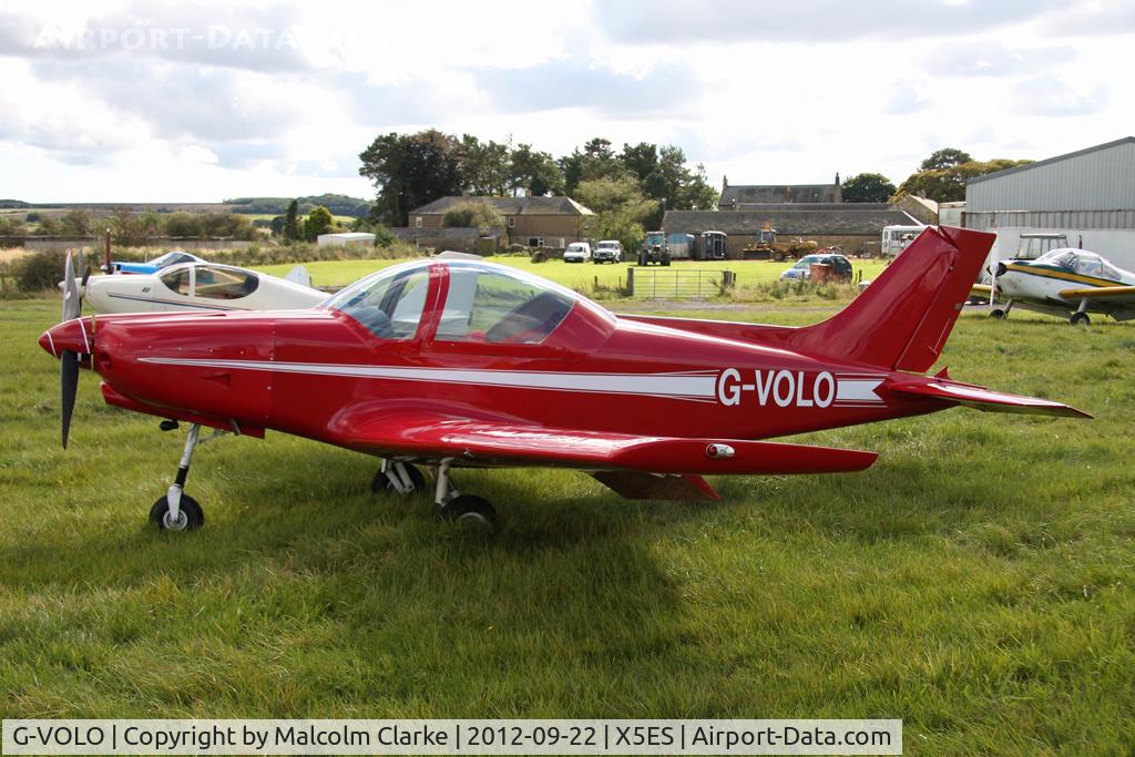 G-VOLO, 2005 Alpi Aviation Pioneer 300 C/N PFA 330-14389, Alpi Aviation Pioneer 300, Great North Fly-In, Eshott Airfield UK, September 2012.