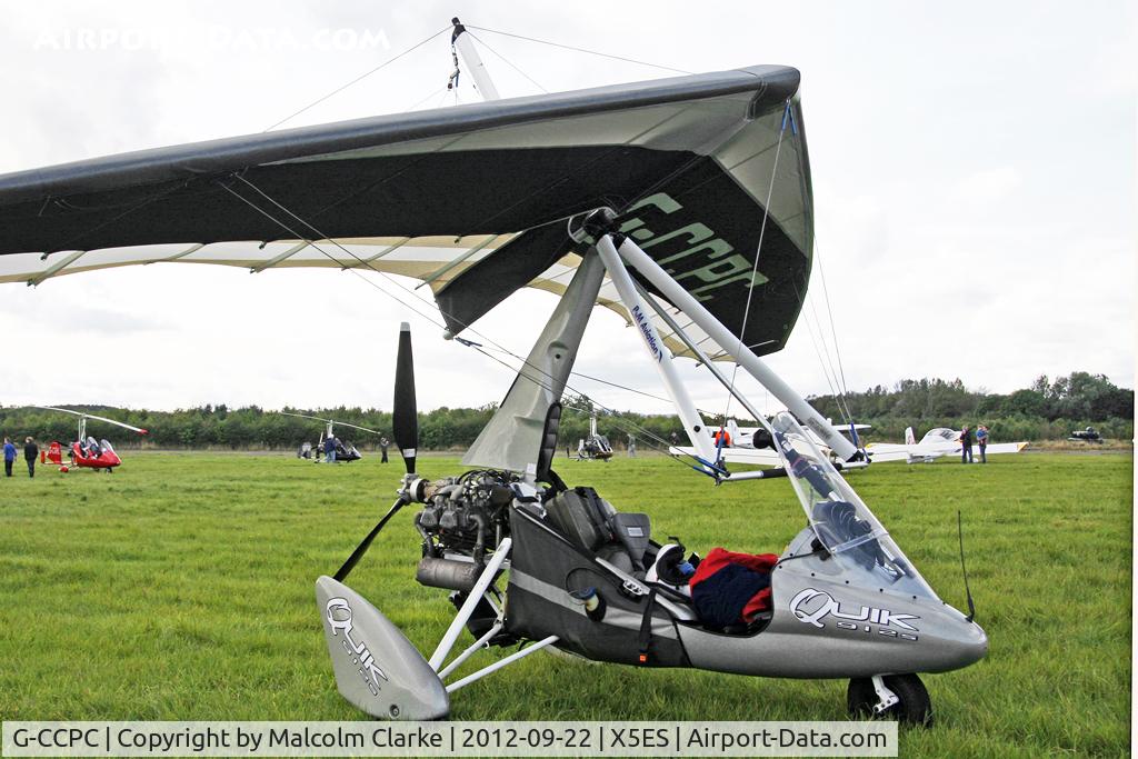 G-CCPC, 2003 Mainair Pegsus Quik C/N 7994, Mainair Pegasus Quik, Great North Fly-In, Eshott Airfield UK, September 2012.