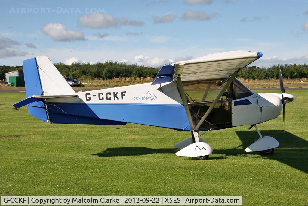 G-CCKF, 2003 Best Off Skyranger 912(2) C/N BMAA/HB/289, Skyranger 912(2), Great North Fly-In, Eshott Airfield UK, September 2012.