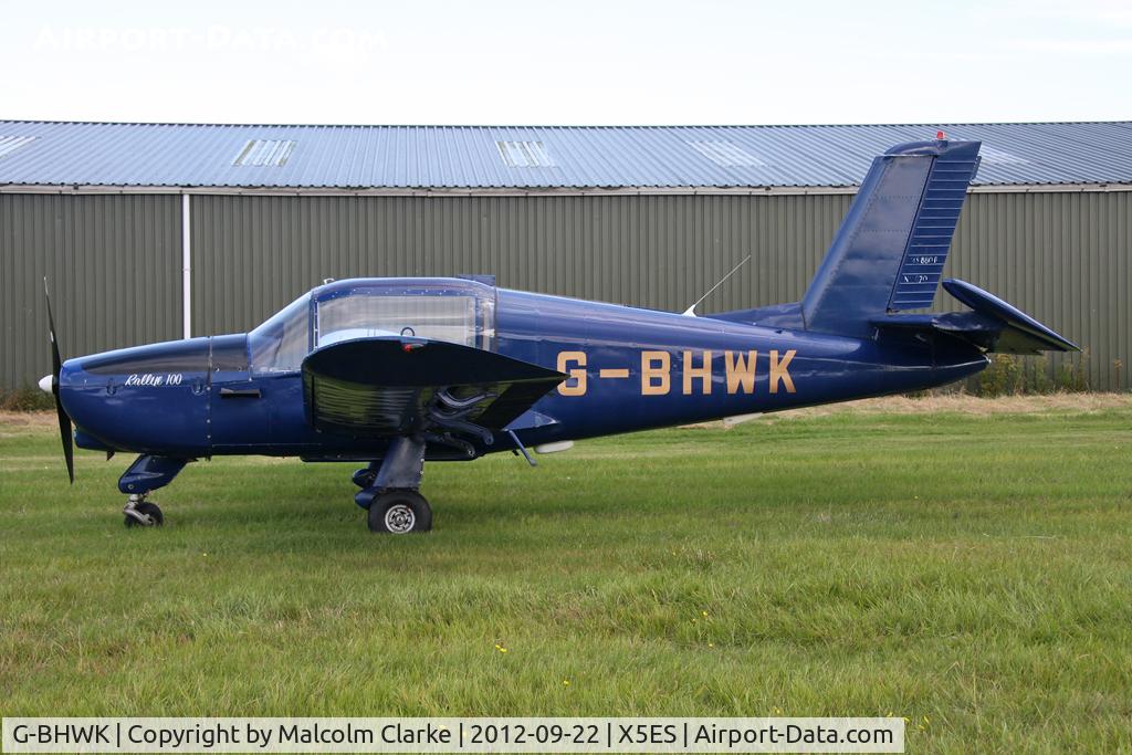 G-BHWK, 1967 Morane-Saulnier MS-880B Rallye Club C/N 870, Morane-Saulnier MS-880B, Great North Fly-In, Eshott Airfield UK, September 2012.