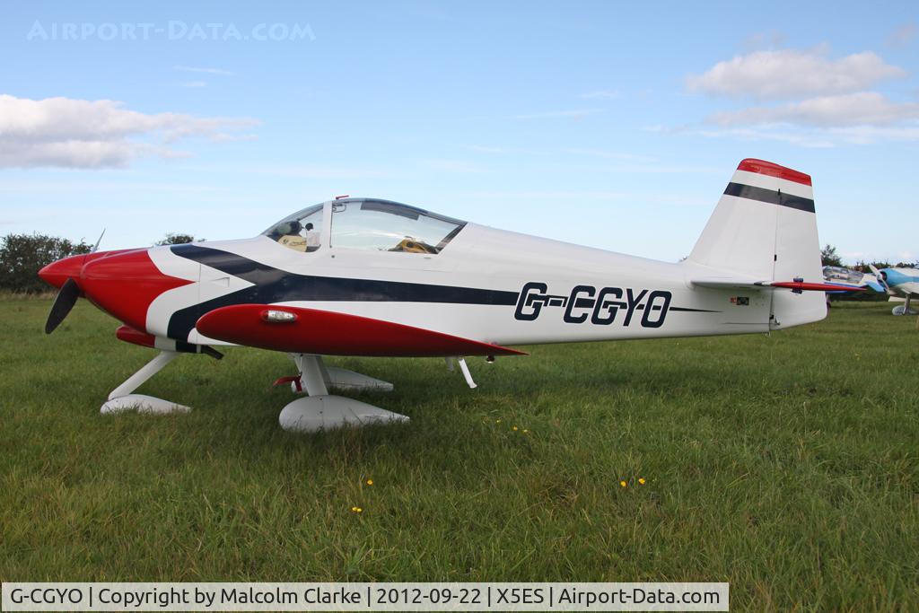 G-CGYO, 2005 Vans RV-6A C/N 24704, Vans RV-6A, Great North Fly-In, Eshott Airfield UK, September 2012.