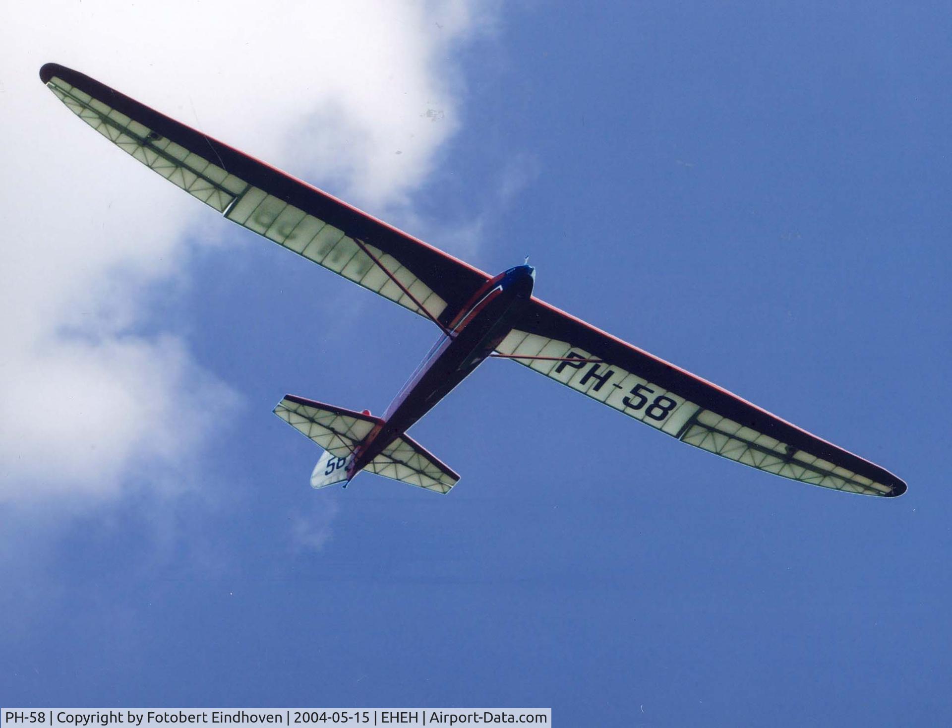 PH-58, 1936 Schneider Grunau Baby IIa C/N 5 serie I, Photo taken after a complete restoration in 2004