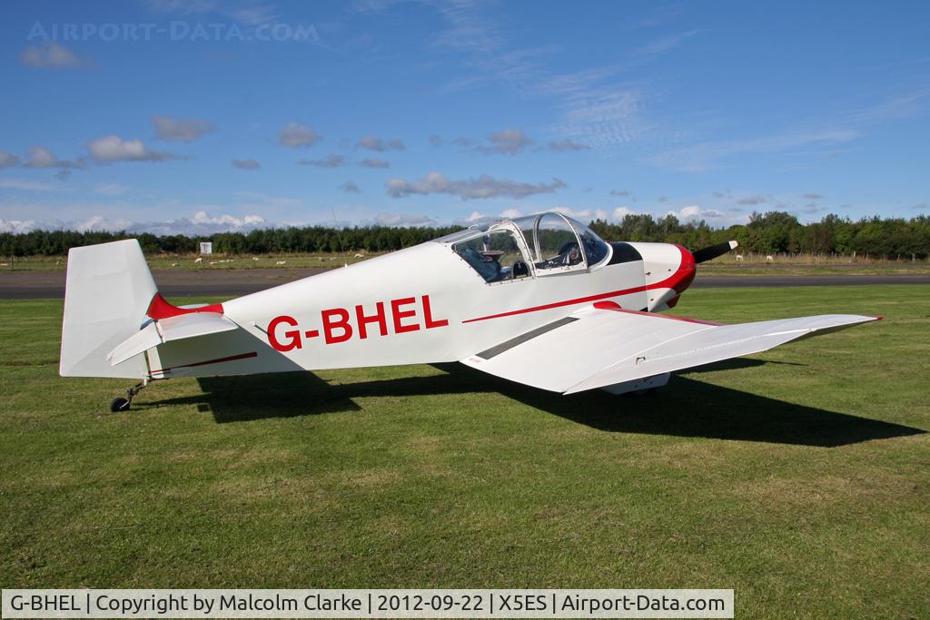 G-BHEL, 1957 SAN Jodel D-117 C/N 735, SAN Jodel D-117, Great North Fly-In, Eshott Airfield UK, September 2012.