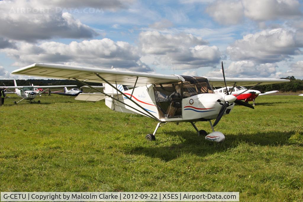 G-CETU, 2007 Skyranger Swift 912S(1) C/N BMAA/HB/551, Skyranger Swift 912S(1), Great North Fly-In, Eshott Airfield UK, September 2012.