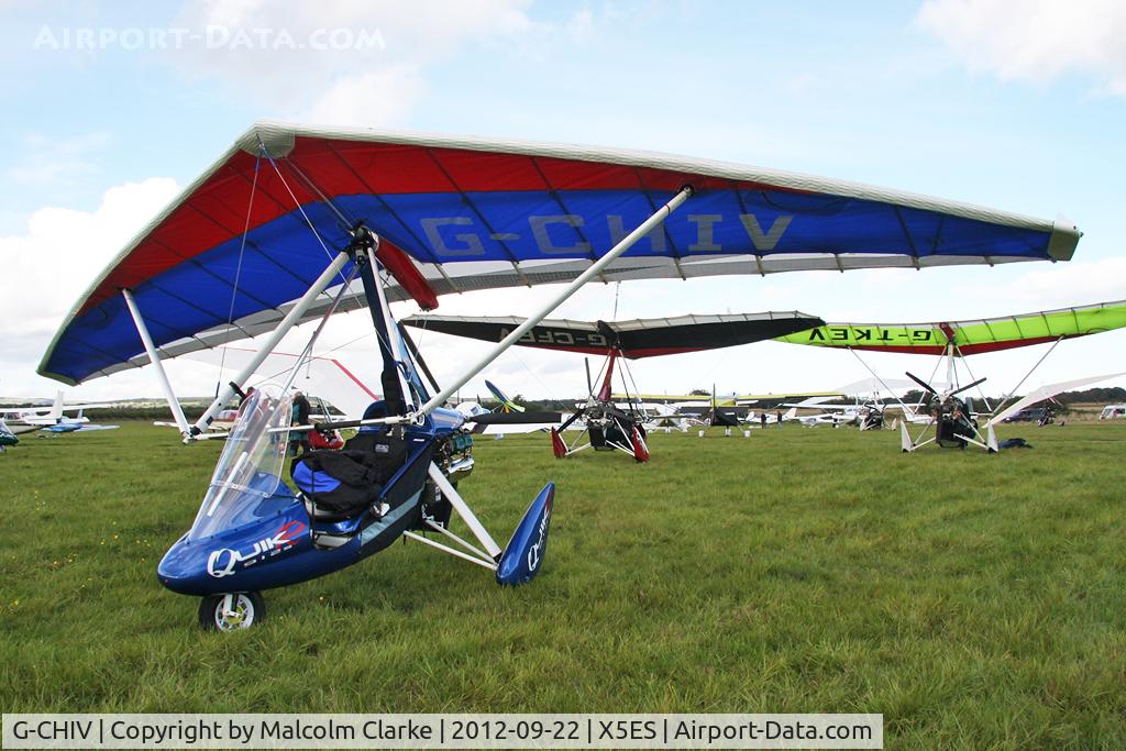 G-CHIV, 2012 P&M Aviation QuikR C/N 8625, P&M Aviation QuikR, Great North Fly-In, Eshott Airfield UK, September 2012.