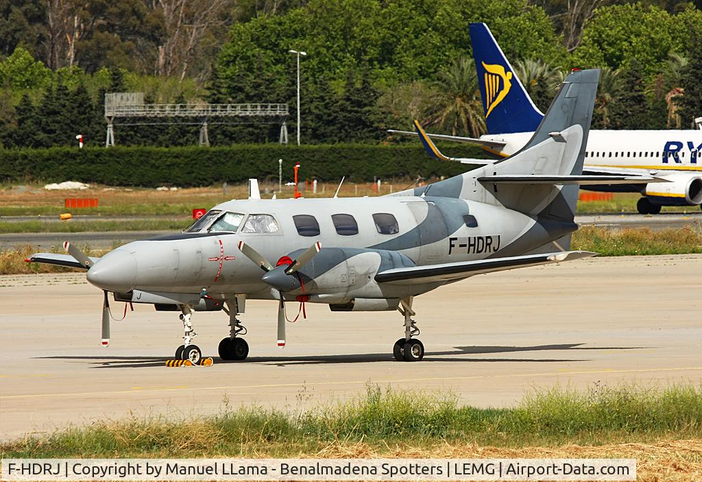 F-HDRJ, 1975 Swearingen SA-226T Merlin IIIA C/N T-265, Positioned temporarily, in the Malaga Air Base.