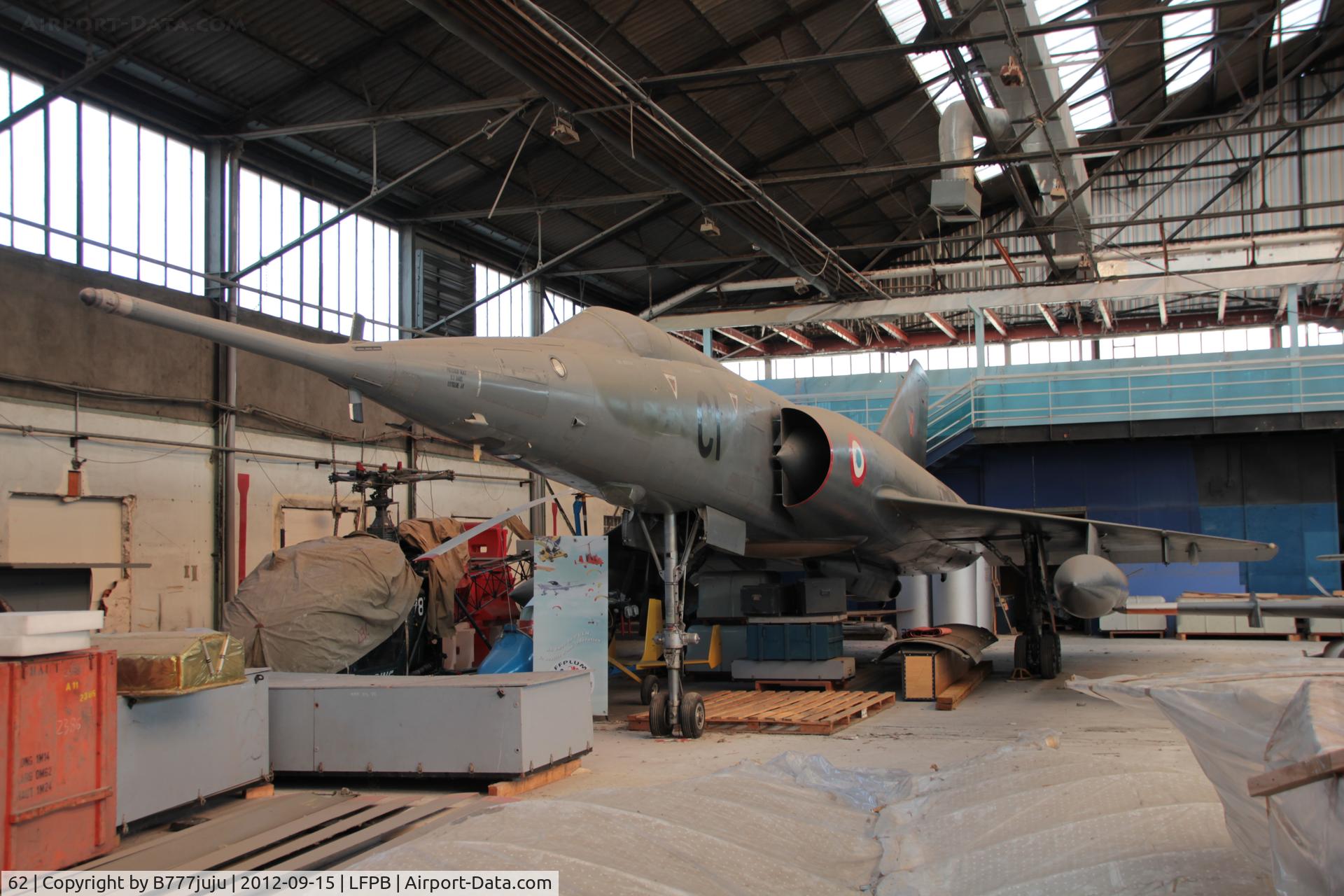 62, Dassault Mirage IVP C/N 62, preserved at Le Bourget Muséum