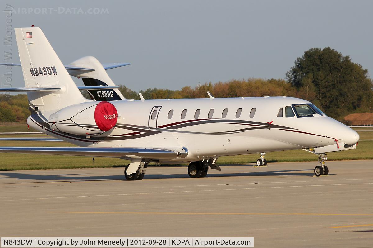 N843DW, 2008 Cessna 680 Citation Sovereign C/N 680-0219, Ryder Cup visitor