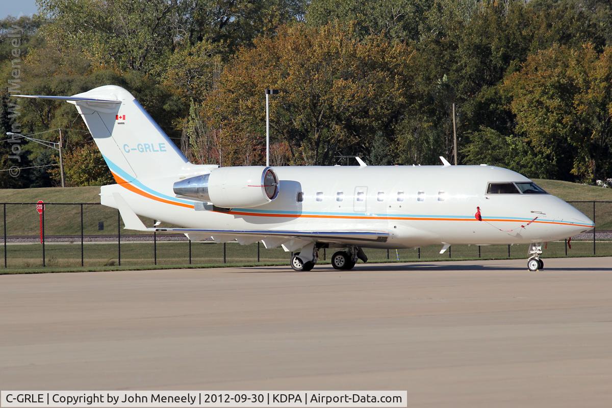 C-GRLE, 2002 Bombardier Challenger 604 (CL-600-2B16) C/N 5553, Ryder Cup visitor