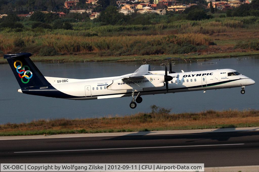SX-OBC, 2009 De Havilland Canada DHC-8-402Q Dash 8 C/N 4276, visitor