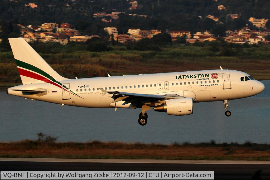 VQ-BNF, 2007 Airbus A319-112 C/N 3331, visitor