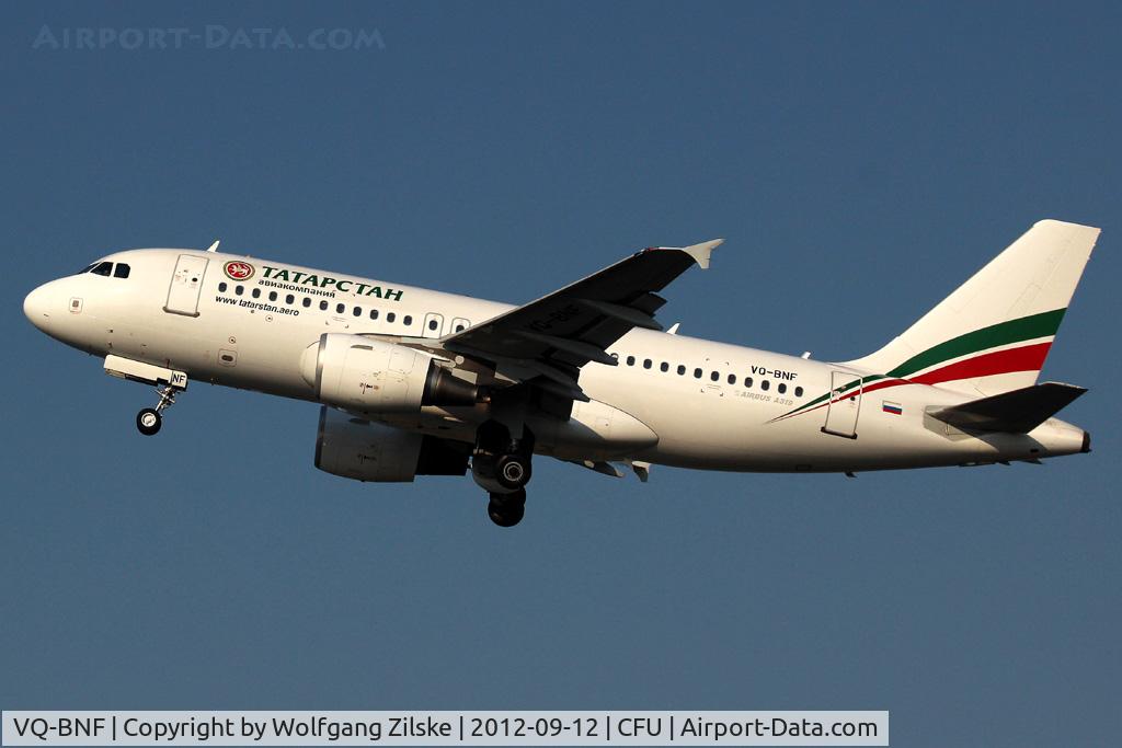 VQ-BNF, 2007 Airbus A319-112 C/N 3331, visitor