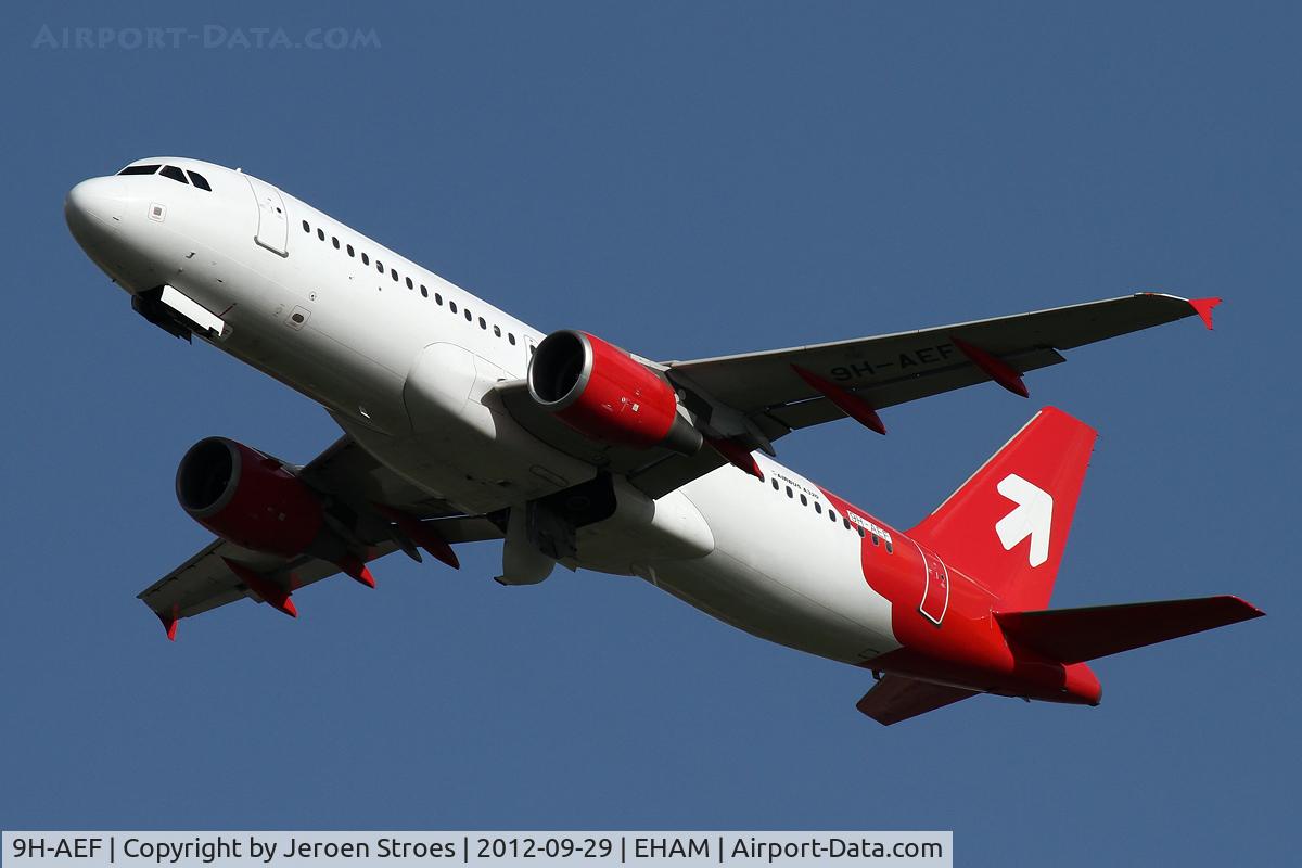 9H-AEF, 2003 Airbus A320-214 C/N 2142, @schiphol